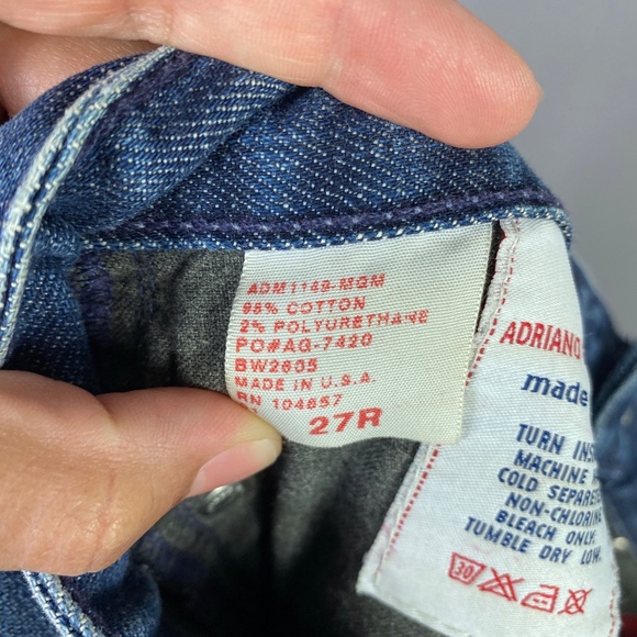 Adriano Goldschmied AG The Athena Jeans Medium Wash Low Rise Capri Size … - Picture 8 of 9